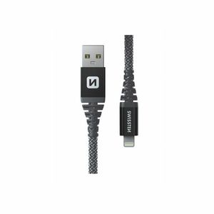 SWISSTEN Nabíjecí kabel kevlarový USB Lightning, 1, 5 m obraz