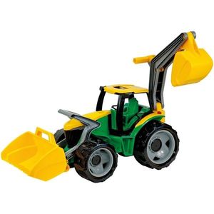 Lena Traktor se lžící a bagrem, 65 cm, zeleno-žlutá obraz