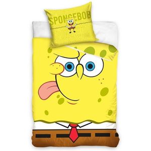 CARBOTEX Dětské povlečení Sponge Bob Emoji, 140 x 200, 70 x 90 cm obraz