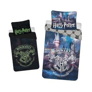Jerry Fabrics Bavlněné povlečení Harry Potter HP054 svíticí, 140 x 200 cm, 70 x 90 cm obraz