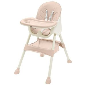 Baby Mix Jídelní stolička Nora růžová, 51 x 43 x 27 cm obraz