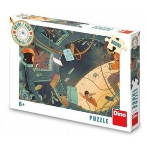 Dino Puzzle Vesmír - Najdi 10 předmětů 47x33cm 300 dílků XL v krabici 27x19x4cm obraz