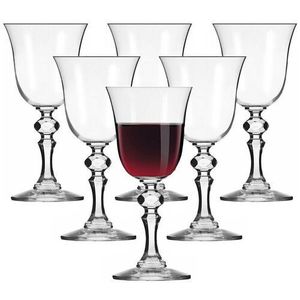 Krosno 6dílná sada sklenic na červené víno Krista, 220 ml obraz
