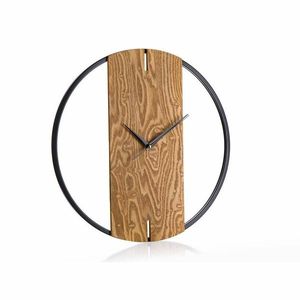 Nástěnné hodiny Wood deco, pr. 40 cm obraz