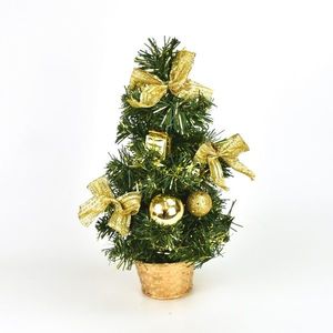 Vánoční stromek zdobený Lisa zlatá, 30 cm obraz