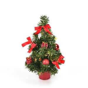 Vánoční stromek zdobený Lisa červená, 30 cm obraz