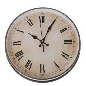Nástěnné hodiny Roma, pr. 31 cm, plast obraz