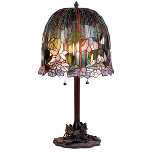 Stolní lampa Tiffany - Ø 37*68 cm 5LL-9935 obraz