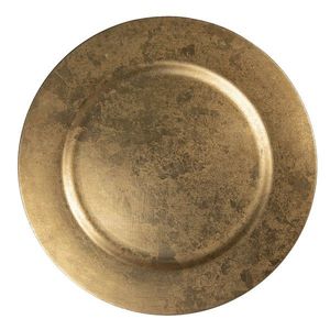 Zlatý melaminový talíř - Ø 33 cm 64601 obraz
