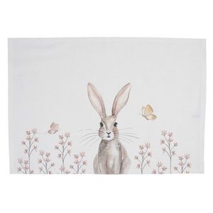 Sada bavlněných prostírání s motivem králíka Rustic Easter Bunny - 48*33 cm REB40 obraz