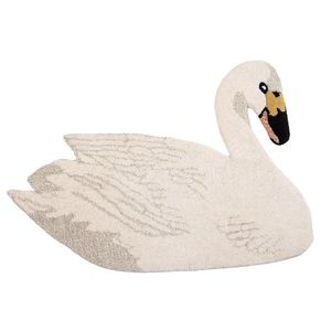 Vlněný kusový koberec labuť Swan - 60*90*2 cm FOR0006 obraz