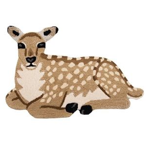 Vlněný kusový koberec koloušek Deer - 60*90*2 cm FOR0019 obraz