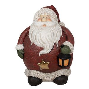 Vánoční dekorace socha Santa s lucernou - 70*60*83 cm 5PR0122 obraz