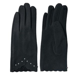 Šedé dámské zimní rukavice - 9*24 cm JZGL0056 obraz