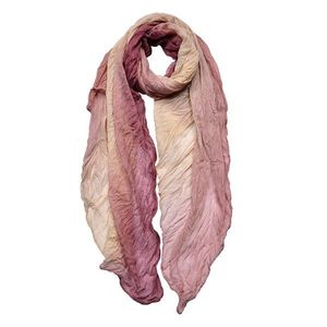 Růžovobéžový dámský šátek - 90x180 cm JZSC0762 obraz