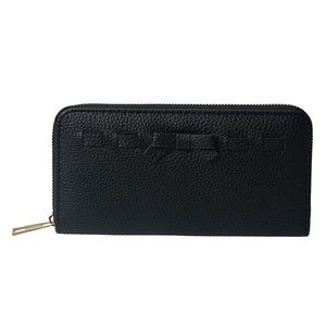 Černá peněženka s mašličkou - 19*10 cm JZWA0165Z obraz