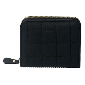 Malá černá peněženka se zipem - 11*10 cm JZWA0169Z obraz