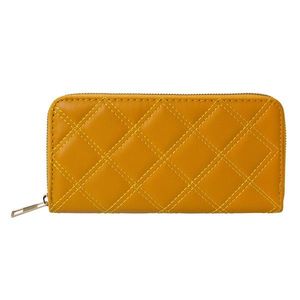 Středně velká tmavě žlutá peněženka - 19*9 cm JZWA0175Y obraz