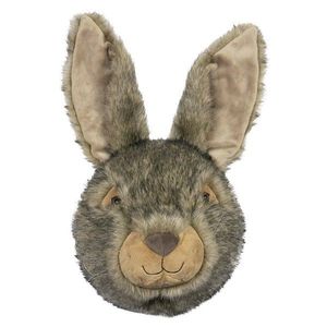 Nástěnná plyšová dekorace hlava králík Cuddly Rabbit - 39*20*47cm QTWKK30 obraz