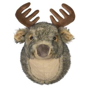 Nástěnná plyšová dekorace hlava jelen Cuddly Deer - 44*30*34cm QTWKH30 obraz