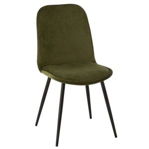 Zelená sametová jídelní židle Chair Claire Green - 46*44*86cm 96149 obraz
