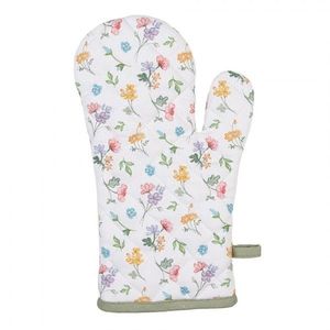 Bavlněná chňapka - rukavice s květinovým motivem Colourful Flowers - 18*30cm CFL44 obraz