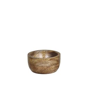 Dřevěná servírovací miska z mangového dřeva Tours Bowl - Ø 10*3 cm/ 100ml 61078500 obraz