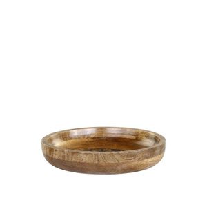Dřevěná servírovací miska z mangového dřeva Tours Bowl - Ø 25*5 cm/ 1100ml 61078800 obraz
