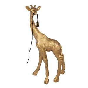 Zlatá stojací lampa ve tvaru žirafy Giraffe - 61*34*119 cm E27/max 1*40W 5LMP666 obraz