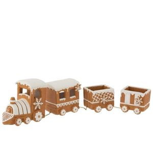 Vánoční perníkový vláček Gingerbread Train - 45*8*13cm 6415 obraz