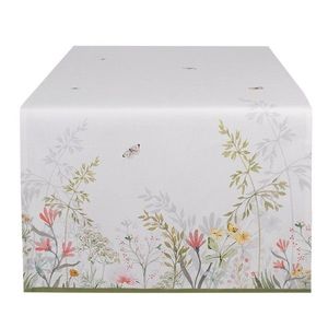 Bavlněný běhoun na stůl s lučními květy Wildflower Fields - 50*140 cm WFF64 obraz