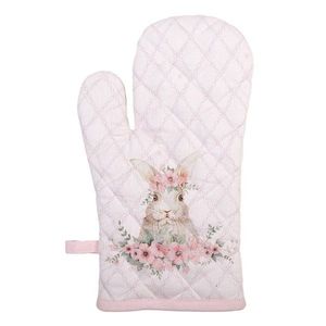 Bavlněná chňapka - rukavice s králíčkem Floral Easter Bunny - 18*30 cm FEB44-1 obraz