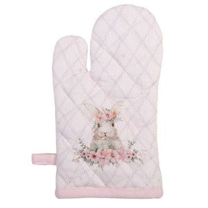 Bavlněná dětská chňapka - rukavice s králíčkem Floral Easter Bunny - 12*21 cm FEB44K obraz