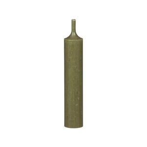 Zelená olivová úzká krátká svíčka Short dinner olive - Ø 2 *11cm / 4.5h 70085417 (70854-17) obraz