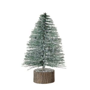 Malý zelený třpytivý vánoční stromeček Tree glitter - Ø 9*15 cm 97720 obraz