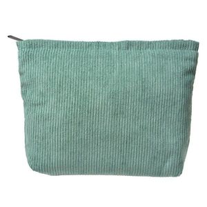 Zelená dámská toaletní taška Carina - 25*18 cm JZMB0015GR obraz