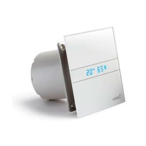 CATA E-150 GTH koupelnový ventilátor axiální s automatem, 10W/19W, potrubí 150, bílá 00902200 obraz