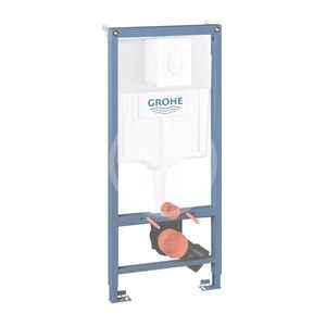 GROHE Rapid SL Předstěnový instalační set pro závěsné WC, nádržka GD2, tlačítko Skate Air, alpská bílá 38722001 obraz