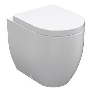 KERASAN FLO WC mísa stojící, 36x51, 5cm, spodní/zadní odpad, bílá 311601 obraz