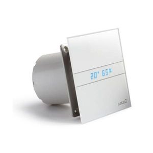 CATA E-100 GTH koupelnový ventilátor axiální s automatem, 4W/8W, potrubí 100, bílá 00900200 obraz