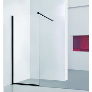 HOPA Walk-in sprchový kout LAGOS BLACK BARVA rámu Černá, Rozměr A 120 cm BCLAGO12BC obraz