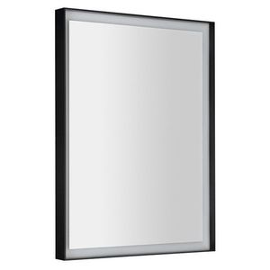 SAPHO SORT zrcadlo s LED osvětlením 60x80cm, černá mat ST080 obraz