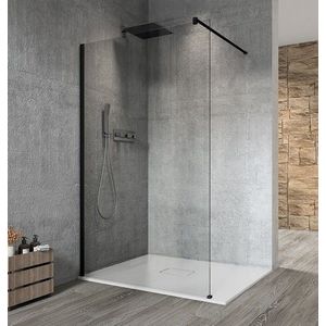 GELCO VARIO BLACK jednodílná sprchová zástěna k instalaci ke stěně, čiré sklo, 1100 GX1211GX1014 obraz