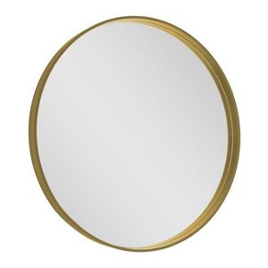SAPHO NOTION kulaté zrcadlo v rámu ø 70cm, zlato mat NT700G obraz