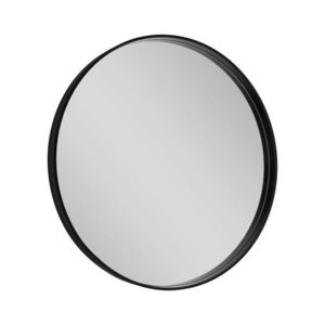 SAPHO NOTION kulaté zrcadlo v rámu ø 60cm, černá mat NT600 obraz
