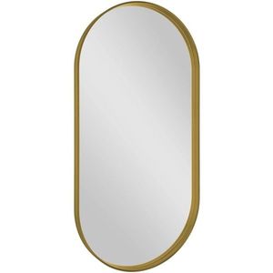 SAPHO AVONA oválné zrcadlo v rámu 50x100cm, zlato mat AV500G obraz