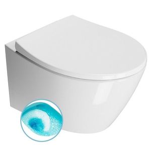 GSI MODO závěsná WC mísa, Swirlflush, 37x52cm, bílá ExtraGlaze 981611 obraz