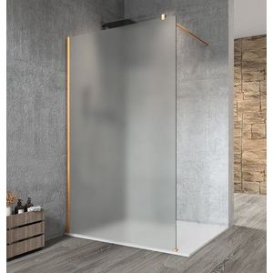 GELCO VARIO GOLD MATT jednodílná sprchová zástěna k instalaci ke stěně, matné sklo, 1000 GX1410-01 obraz