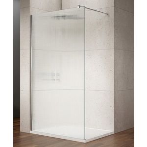 GELCO VARIO CHROME jednodílná sprchová zástěna k instalaci ke stěně, sklo nordic, 1000 GX1510-05 obraz