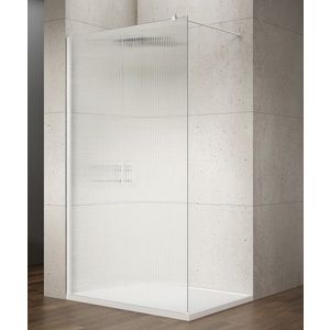 GELCO VARIO WHITE jednodílná sprchová zástěna k instalaci ke stěně, sklo nordic, 1000 GX1510-07 obraz